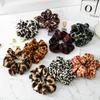 Bold Leopard Animal Print Hair Scrunchies Wild Aesthetic Patterned Hair Ties High Elasticity Urban Fashion Style Headwear