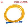 Apc Upc Upc Upc Optical Fiber Patch Cord Cable Simplex Ftth Sm Single-Mode 1/2/3/5M Fiber Optic Jumper