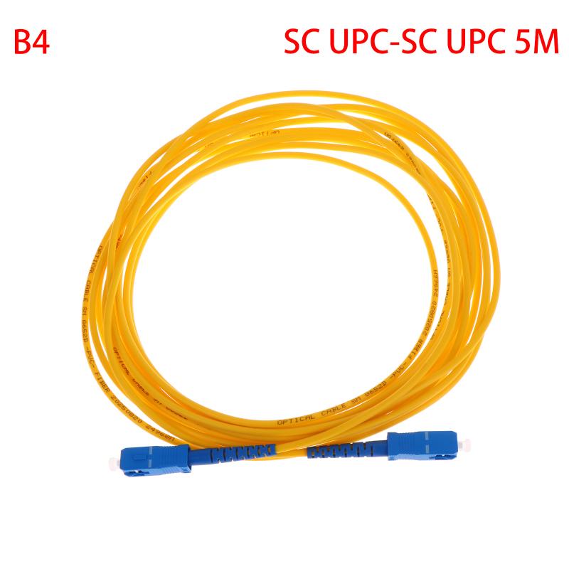 Apc Upc Upc Upc Optical Fiber Patch Cord Cable Simplex Ftth Sm Single-Mode 1/2/3/5M Fiber Optic Jumper