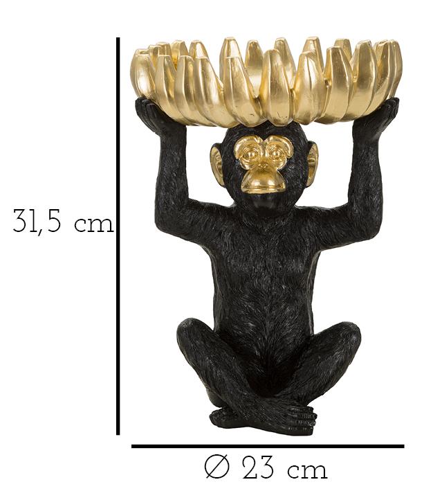 Affen Tablett Banane Cm Ø 23X31,5