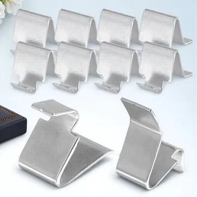 10 Stück Premium Metallschrankregal-Clips Schwerlast-Regalstütze für Aktenschränke Bücherregale Küchenregale Robust