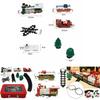 Vibrant Electric Led Musical Train And Track Set For Kids Christmas Gift Home Decor