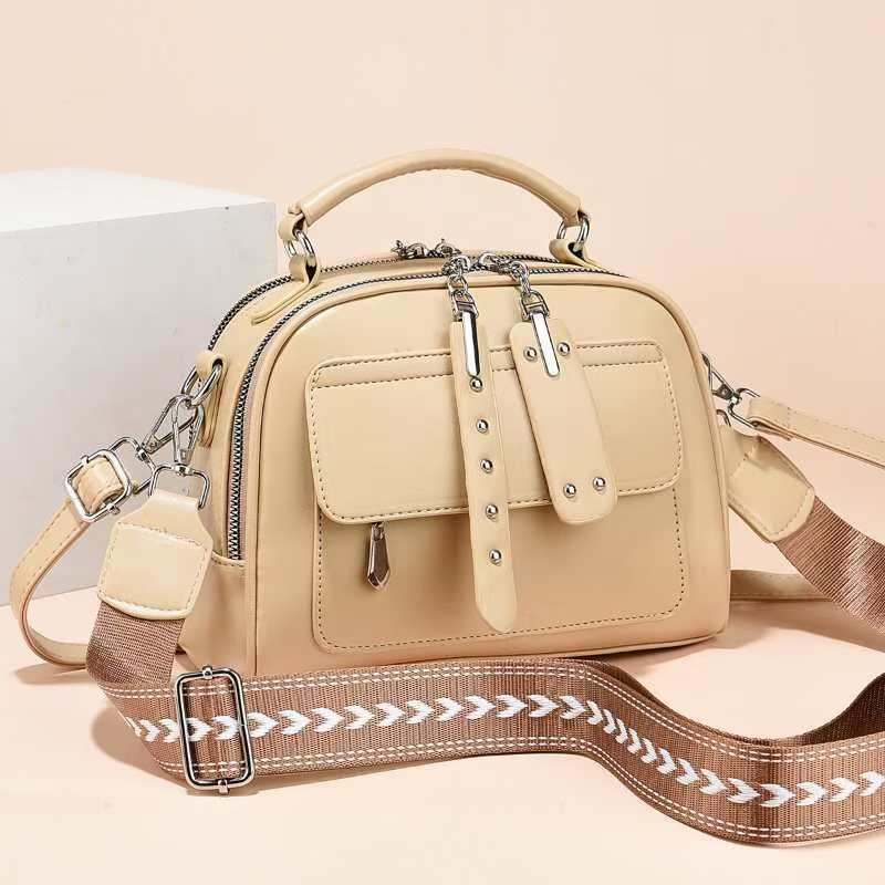 New brand shoulder Bag for 2025 luxury designer handbag women Handbags leather Printed monogram single shoulder straddle bag