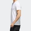 Adidas Logo Print Round Neck Short Sleeve T-Shirt Men Tops White FM7536