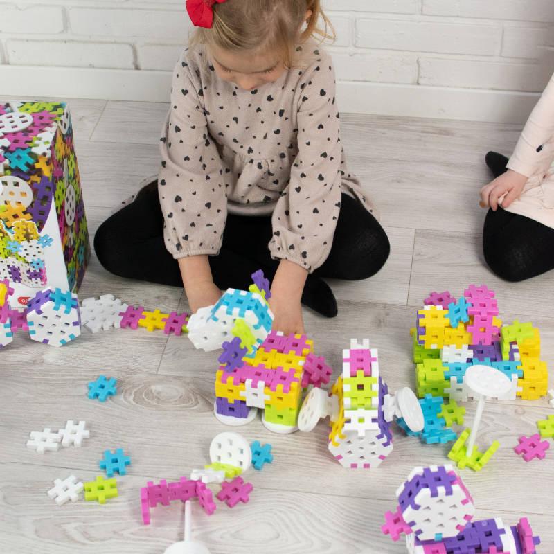 Klocki Meli Maxi Constructor Pink 70 El.
