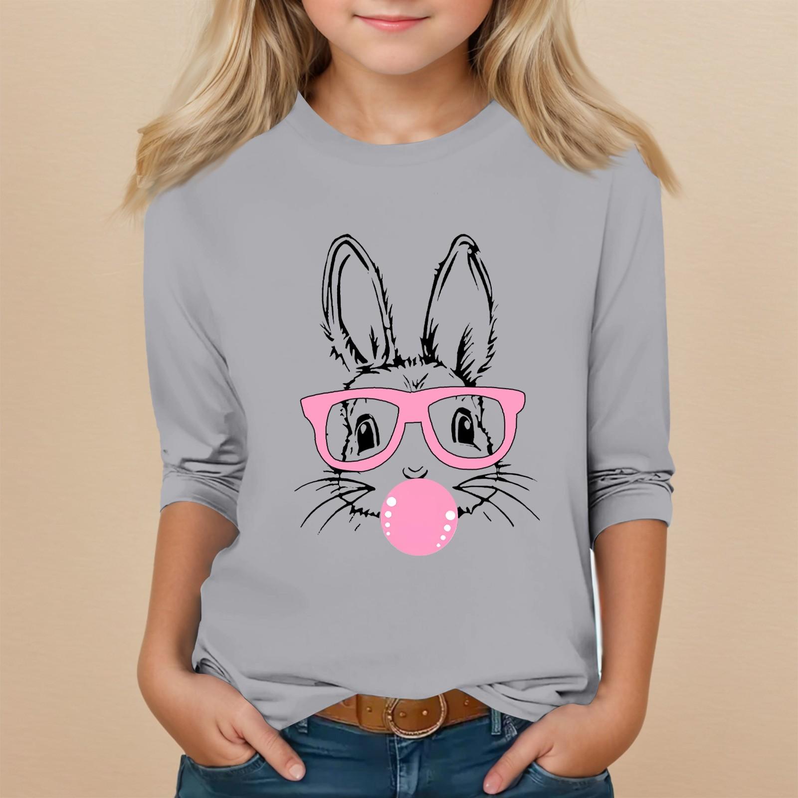 

Детский топ с круглым вырезом и рукавами, на каждый день с принтом ко Дню святого Валентина 130