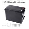 230AH 280AH for 4S Battery Storage Boxes 12V Solar Cells Case RV Yacht DIY Portable Battery Storage Plastic Lithium Battery
