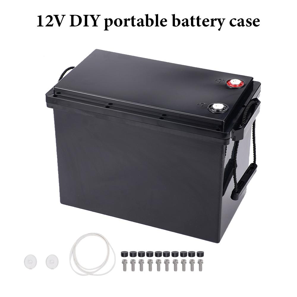 230AH 280AH for 4S Battery Storage Boxes 12V Solar Cells Case RV Yacht DIY Portable Battery Storage Plastic Lithium Battery