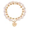 Baroque Pearl Necklace with Irregular Chain for Girls
