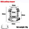 Hollow Anal Plug with Stopper Translucent Visible Anal Dilator Butt Vagina&Anus Peep Expander Fidget BDSM Sex Toys for Women Gay