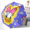 1pc Daisy Duck Folding Umbrella, Automatic Folding. It Has Eight Sturdy Ribs, Making It Convenient for Outdoor Use Yy0729016