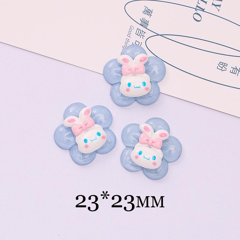 12 Pieces Of Cartoon New Kawaii Donut Kitten Series Resin Handmade Diy Jewelry Gifts Hair Clip Accessories