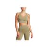 adidas By Stella McCartney Medium Support Cross-Back Sports Bra Olive Green Women IT5717