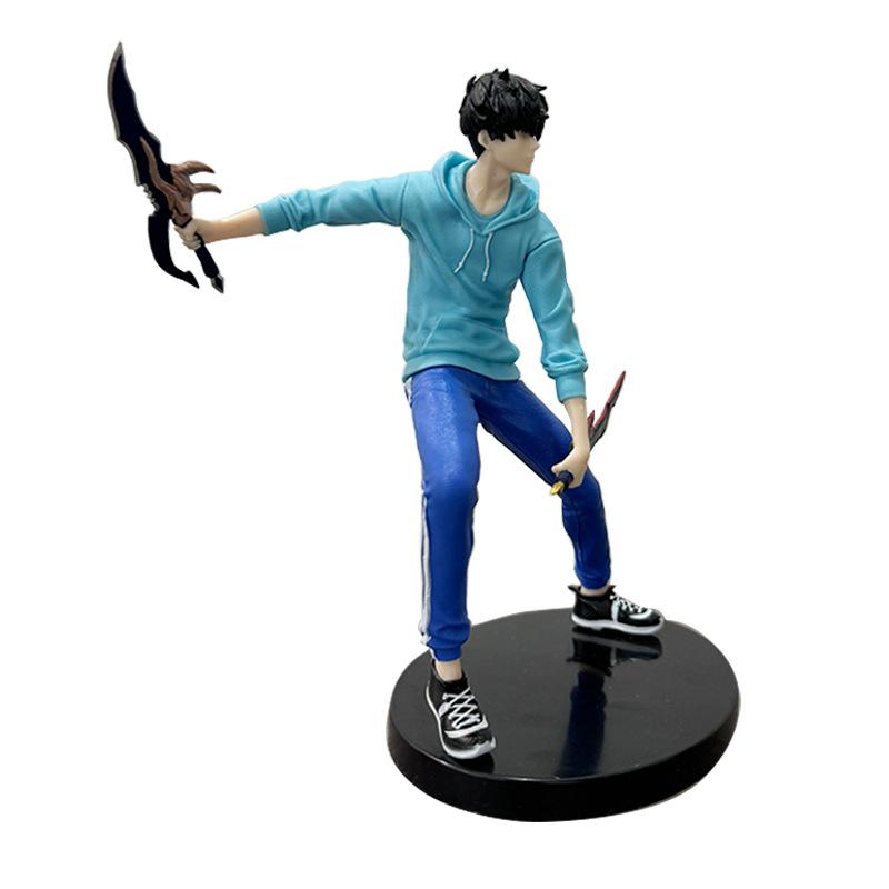 Anime SOLO LEVELING S-level Hunter Shadow King Casual CloakHandmade Model Car Desktop Ornament