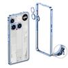 For Nothing Phone 3 3A Pro Case Fashion Metal Frame Fine Hole Lens Skin-friendly Shock-resistant Cover For Nothing Phone 3 Funda