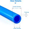 3/8Inch Water Inlet Pipe Universal Connection Kits Leakproof Tubing Refrigerator Water Pipe For Water Filter Systems