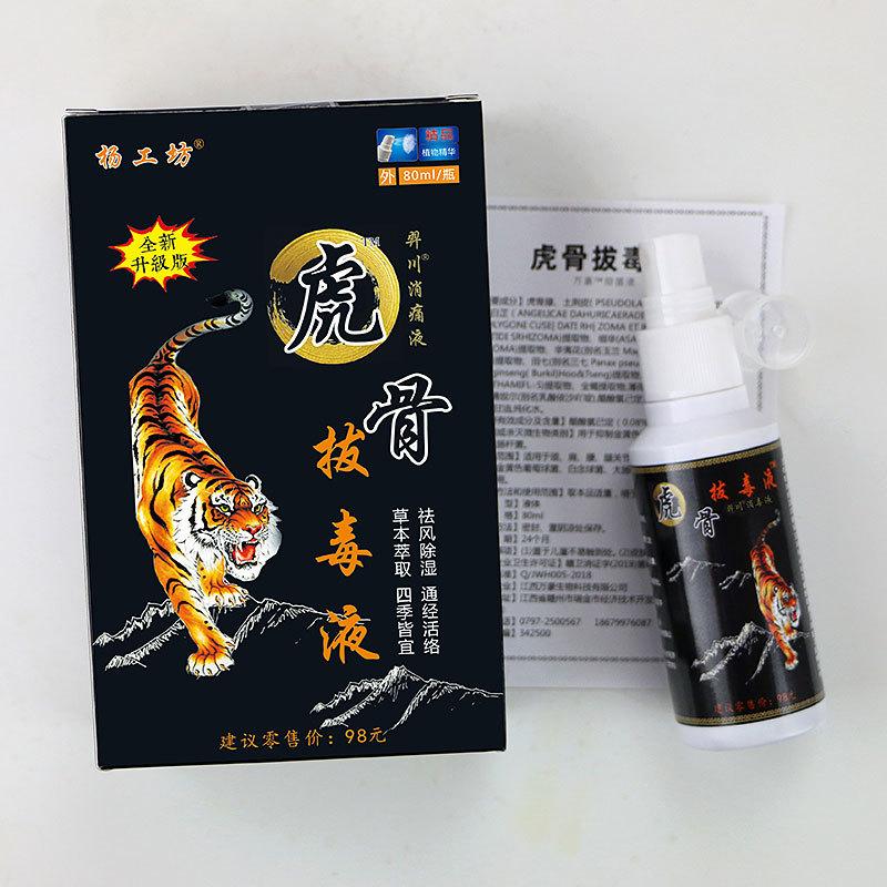 "Tiger King Spray: Relieves Injuries, Reduces Swelling and Pain, Relaxes Muscles, Activates Joints"
