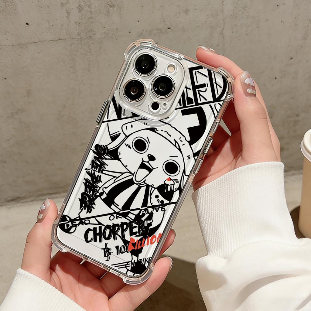 Anime Luffys Zoros AntiFall Clear Phone Case For Xiaomi Redmi 14C 13C 12C K50 K40 Note 14 13 12 11 10 9S A1 A2 A5 Pro Plus 4G 5G