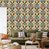 Baroque Damask Wallpaper Brown and Beige for Living Room and Bedroom 50x1000