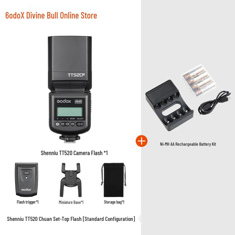 Универсальная вспышка для камеры Godox TT520III