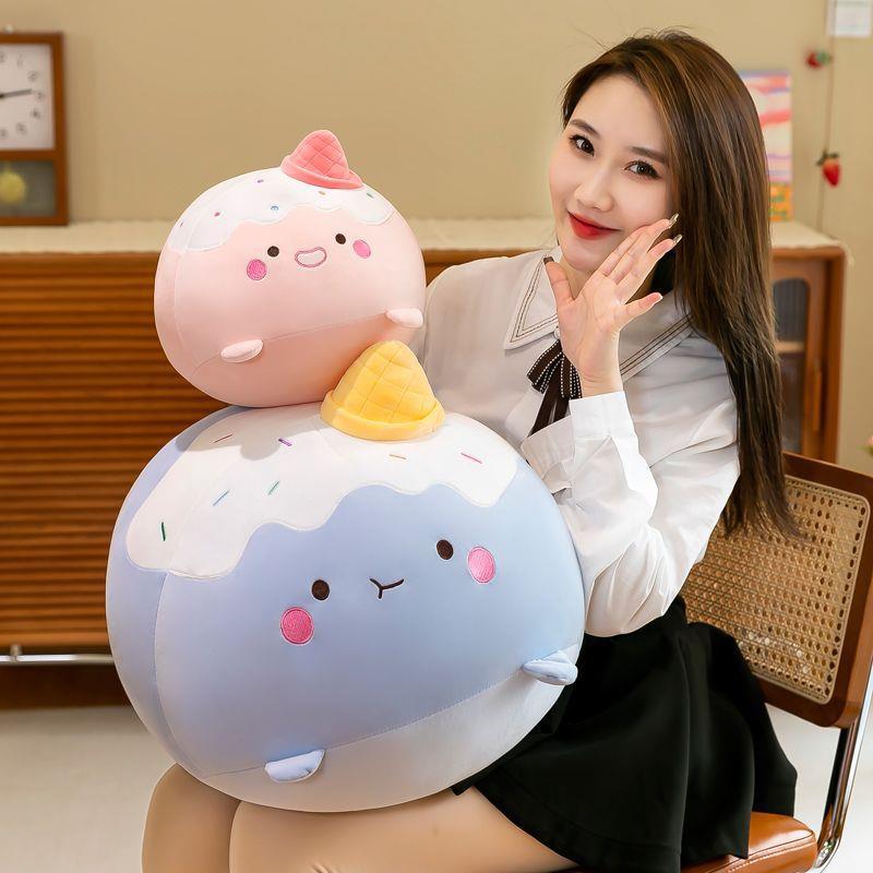 30Cm Kawaii Food Series Plush Throw Pillow Cute Stuffed Animal Doll Soft Room Decor  Warm Holiday Gift