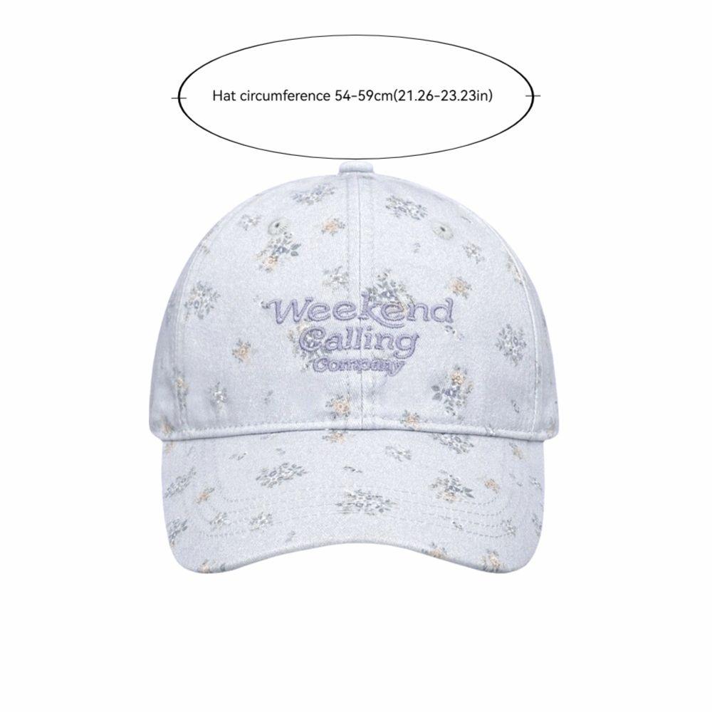 Letter Embroidery Peaked Caps Outdoor Sunshade Sun Hat Sweet Women Baseball Cap Women