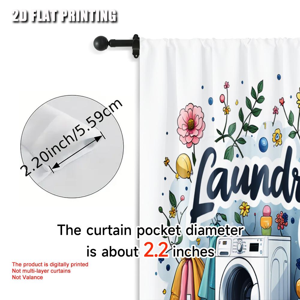 2pcs, plane printing Pattern Curtains laundry department Cartoon Design Polyester (without rod Versatile All Ldeal for