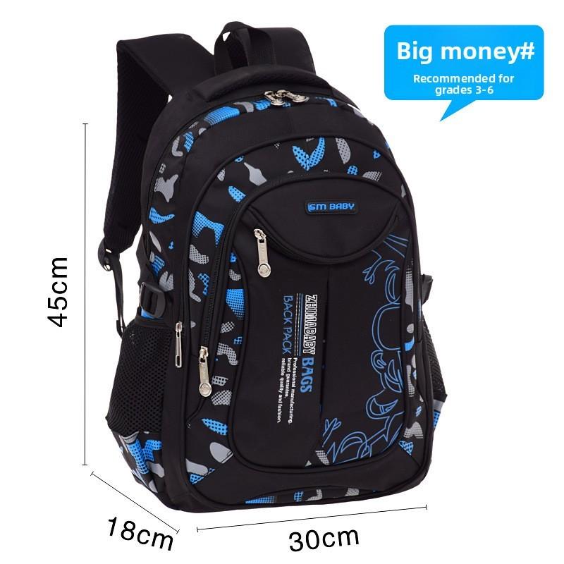 Sesam Baby Großer Schulrucksack Jungen Mädchen Mit Atmungsaktivem Nylon