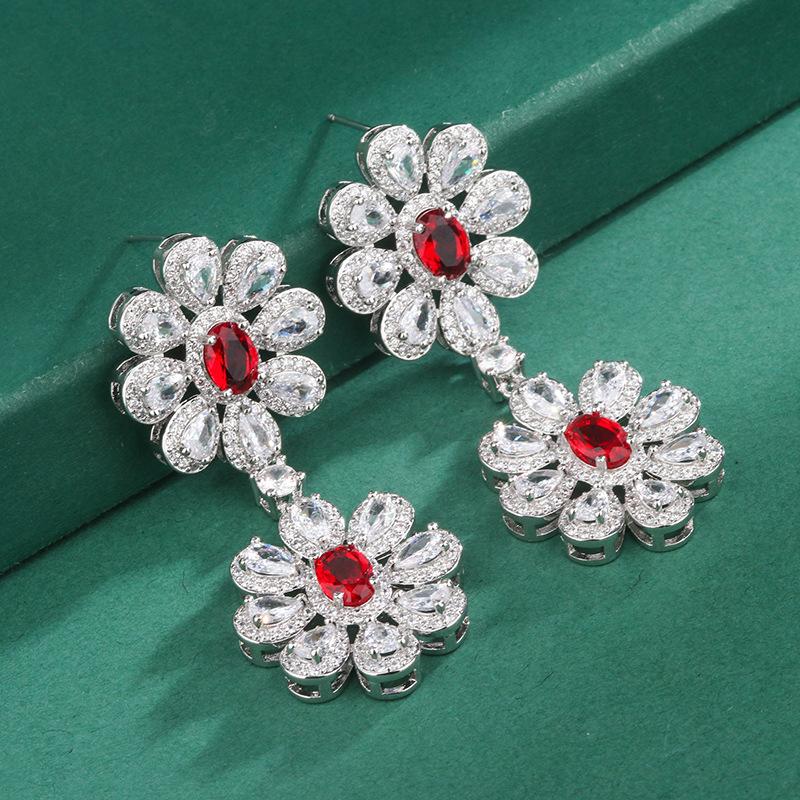 

Маленькая маргаритка Daisy S New, микроинкрустированное цирконие красного, желтого и синего цвета, сокровище, ретро-тяжелая промышленность