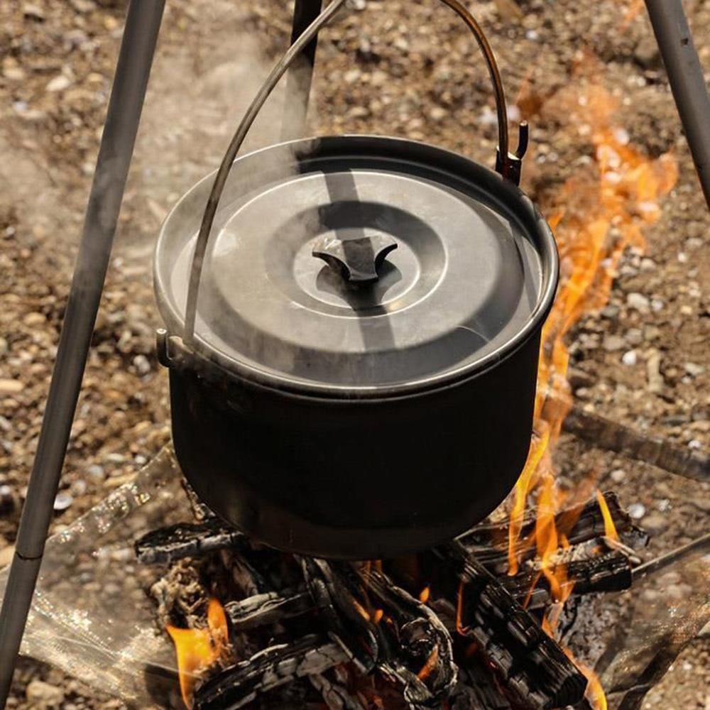 Portable Fire Pit for Camping BBQ Outdoor Steel Mesh Grill Quick Assembly Durable Lightweight Travel Picnic Camping Net