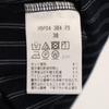 MACKINTOSH PHILOSOPHY Striped Pattern 7 Minutes Sleeve Open Collar Shirt Women Used