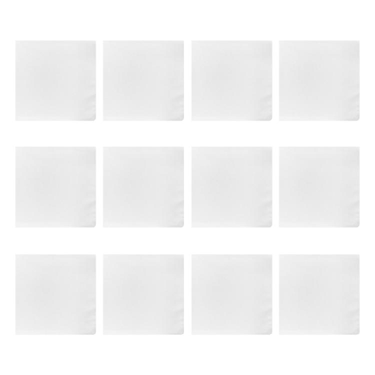 Solid Color Handkerchief for Ladies Square Hankies Lacy Large Bandana