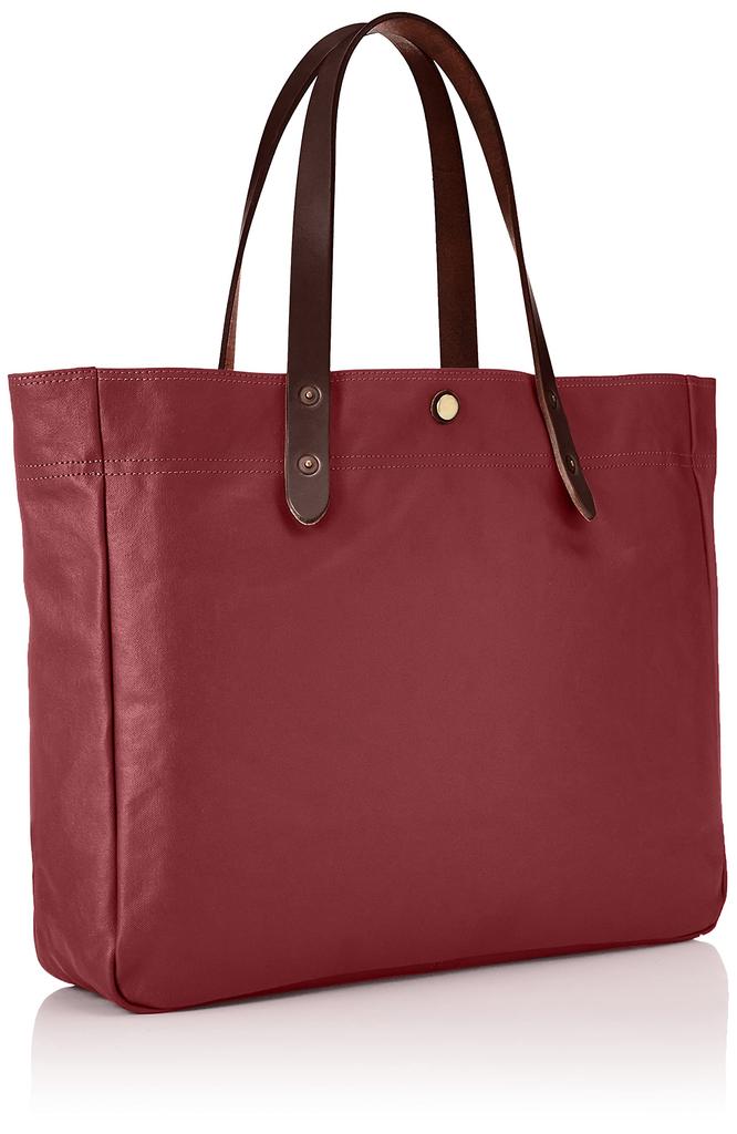 Orizontal Tote Toyooka Geantă Original Tesatura Pânză PVC Tochigi Piele COMMUTE Roșu [Vermut]