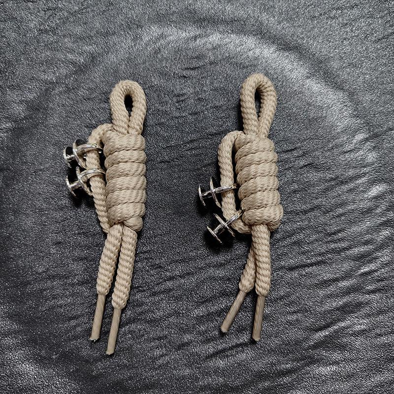 Accessoires Crocs: Boucle de Chaussure en Corde Tissée & Ornements DIY Dessin Animé