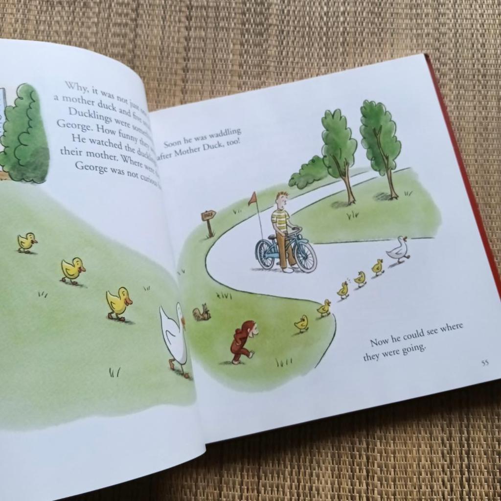 [USED] Curious George English Picture Book