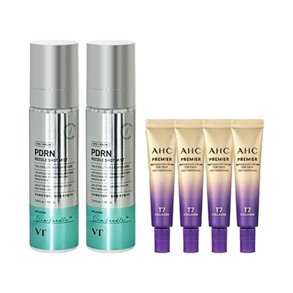 VTCOSMETICS PDRN Riddle Shot Mist 100ml x2 + AHC Eye Cream Season 13 12ml x4_23228097_587813