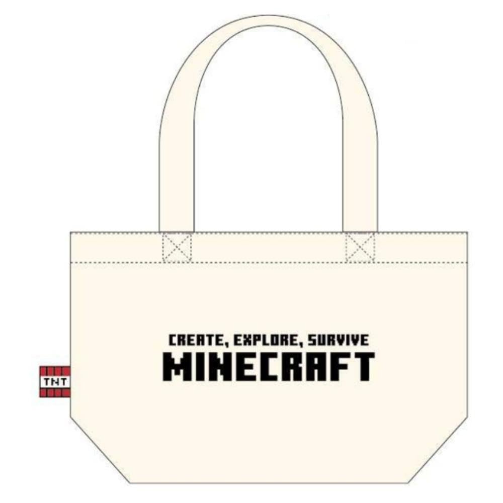 K Company Minecraft Mini-Tragetasche, Creme, MCT-MT3-CM, H190 x B300 x T100mm