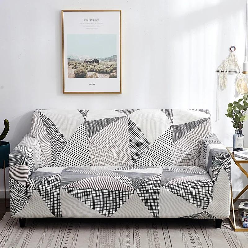 Baroque style sofa covers stretch for living room spandex slipcovers couch cover single double three four seat sectional sofa