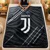 Flannel BlanketJuventus FC Warm Soft Throw Blanket for Indoor Sofa Bed Living Room Use
