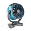 XPOWER Misting Fan FM-88W & Water Pump, Mounts On 24 Gal Wheeled Reservoir, Cooling, Oscillating, High Velocity, 3-Speed, Industrial, 14 In