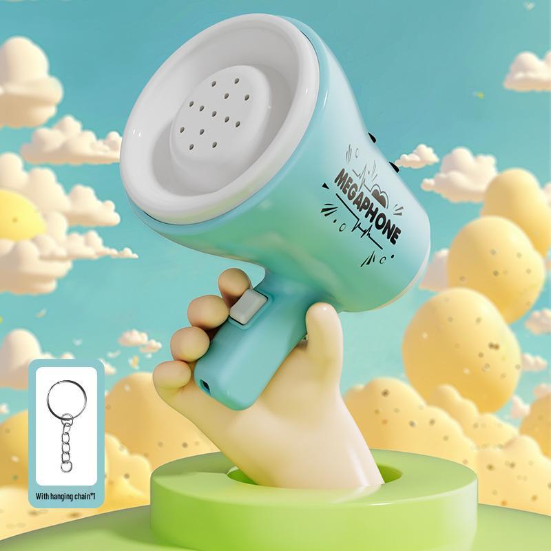 

Детский мегафон для записи: Милый брелок и подвеска для рюкзака с музыкой и веселой атмосферой