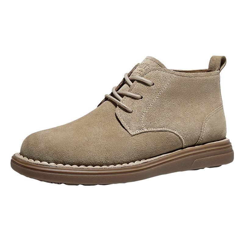 HAUT TON Men s Ayunga Endorsed Leather Martin Work Boots 40