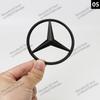 3d ABS Black Rear Trunk Star Logo For Mercedes Benz W203 W204 W205 W212 W213 W176 W177 W246 X156 X253 W222 W223 W117 Accessories