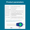 3 in 1 Soil PH Meter Moisture Temp PH Tester Humidity Sunlight Garden Flowers Moist Detector Soil Moisture Sensor Meter