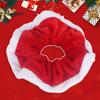 Soft Elastic Hair Bands for Women Christmas Velvet Scrunchies, Ties Girls, Lightweight Holiday Parties Contrast Color Ponytail Holder Accessories