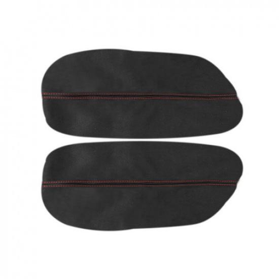 Interior Door Armrest Suede Leather +Blue Cover Trim For VW Golf 4 MK4 1998-2005