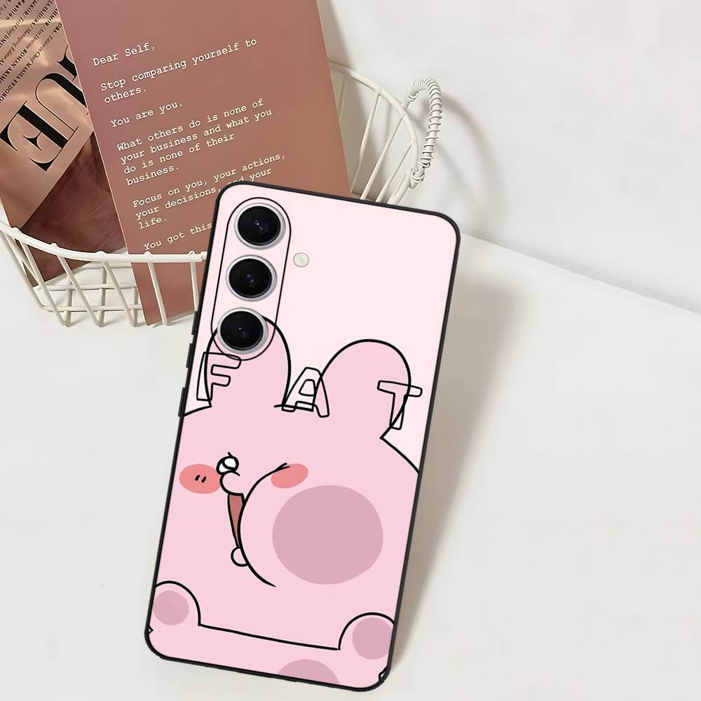 Asamimichaan Asleep Cute Asamimi Phone Case For Samsung S 24 Fe 25 Ultra Plus 20 Lite 21 30 22 23 24 22 Ultra 5G Fundas