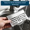 Grill Grease Gate Heavy Duty Rust-Resistant Easy-Install Stainless Steel Grease Gate for Backyard BBQ Camping Trips Park