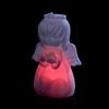 1Pc Creative Lamp Colorful LED Angel Night Light Bed Wall Lamp Home Illumination