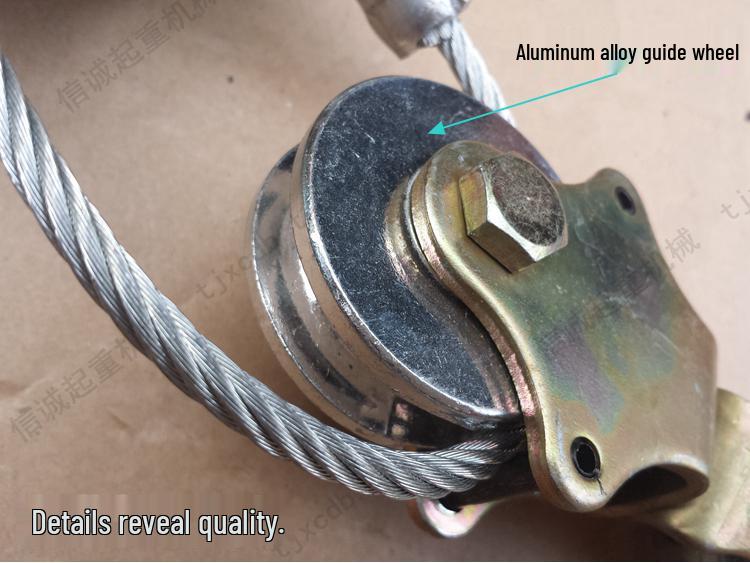 Japanese Multifunction Wire Rope Tensioner & Clamp - 1T/2T Capacity for Steel Strand & Aluminum Conductor